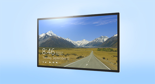 Wall-Mounted Capacitive Touch Screen